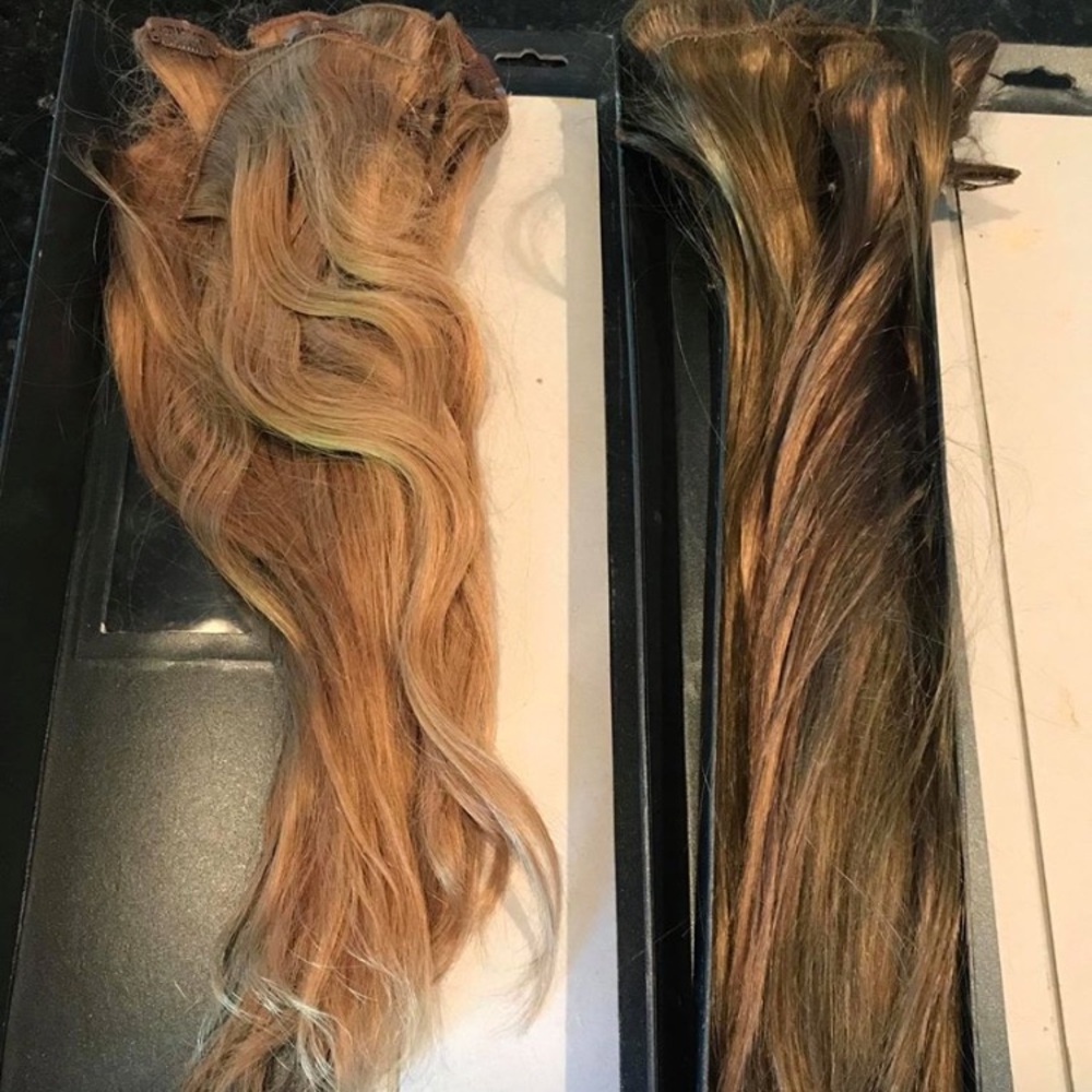 Elite clip in hair extensions
